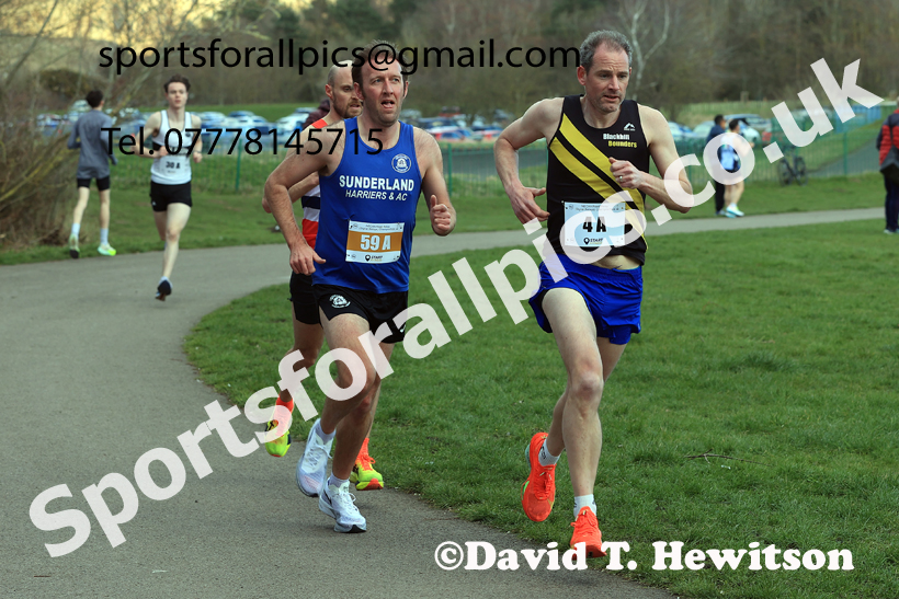 Senior Mens and Masters Over-35 to 49s 2026 NECAA Royal Signals Road Relays, Hetton Lyons Country Park, Hetton le Hole. Photo: David T. Hewitson/Sports for All Pics